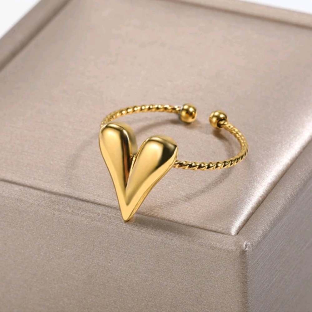 Adjustable ring new stainless steel